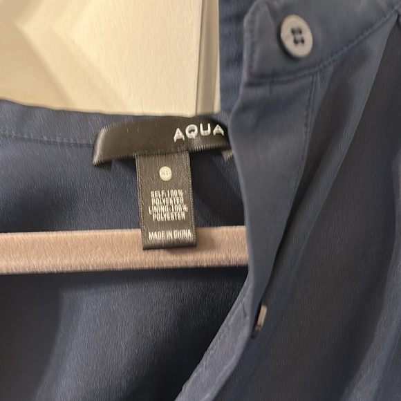 Belted Button Down Dress by Aqua - Picture 4 of 5